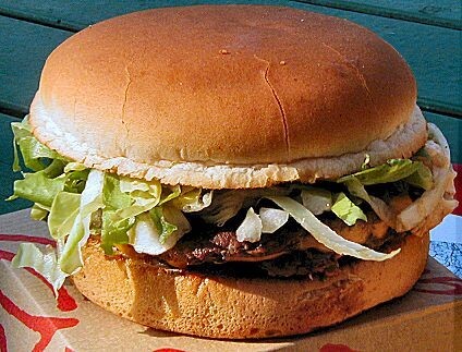 Override of the title hamburger