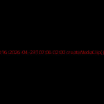 Override of the title PUBLISHED 16:2026-04-23T07:06+02:00 createMediaClip() Café ?