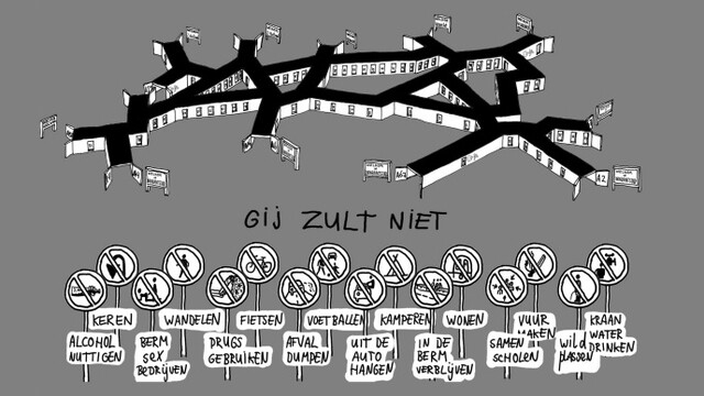 Override of the title De mobilist, de snelweg en het ommeland